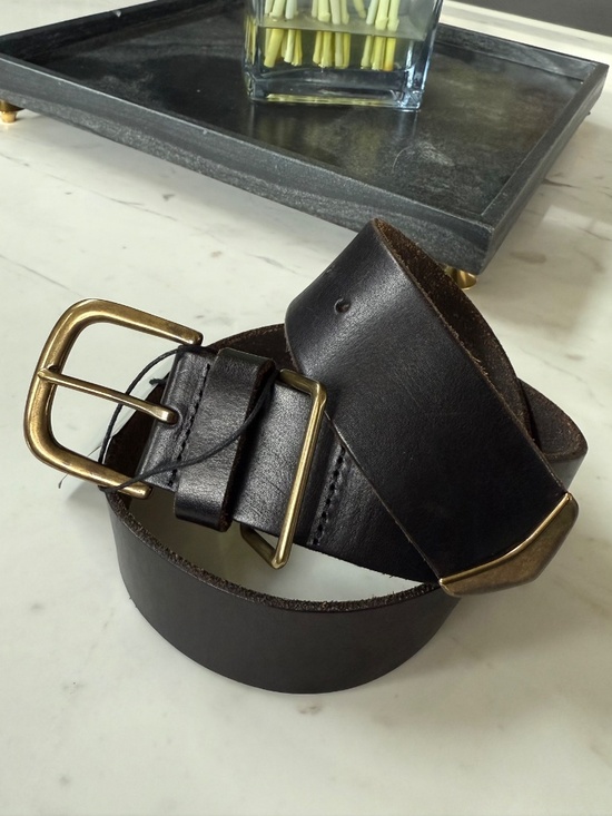 New Linea Pelle Vintage Leather Belt XS main image 8